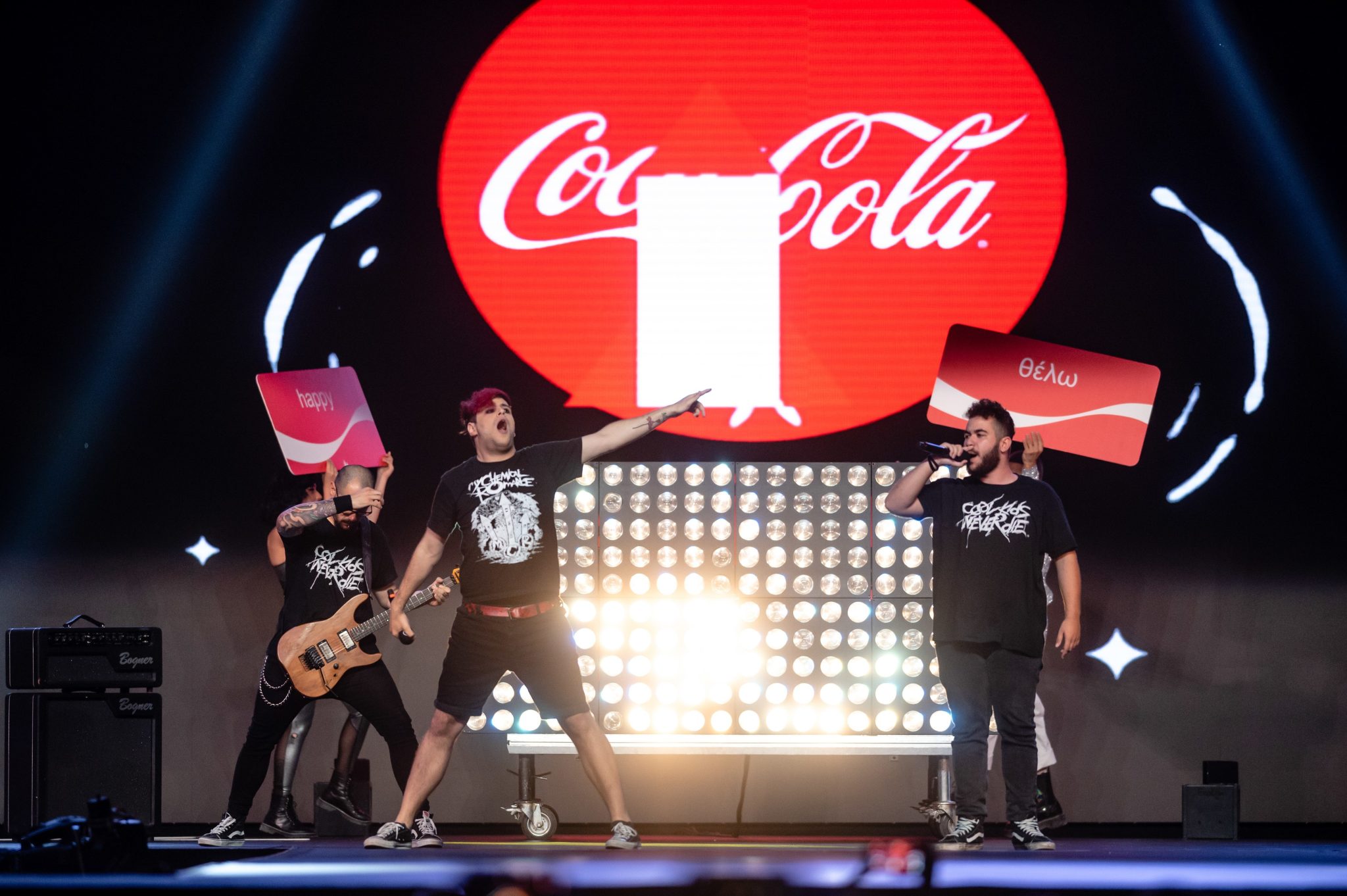 Καλλιτέχνες στη σκηνή των Mad Video Music Awards 2019 by Coca-Cola.