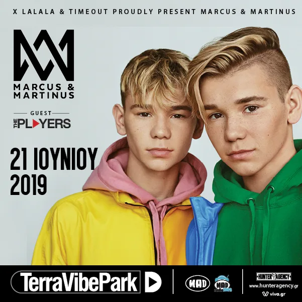 Marcus & Martinus έρχονται