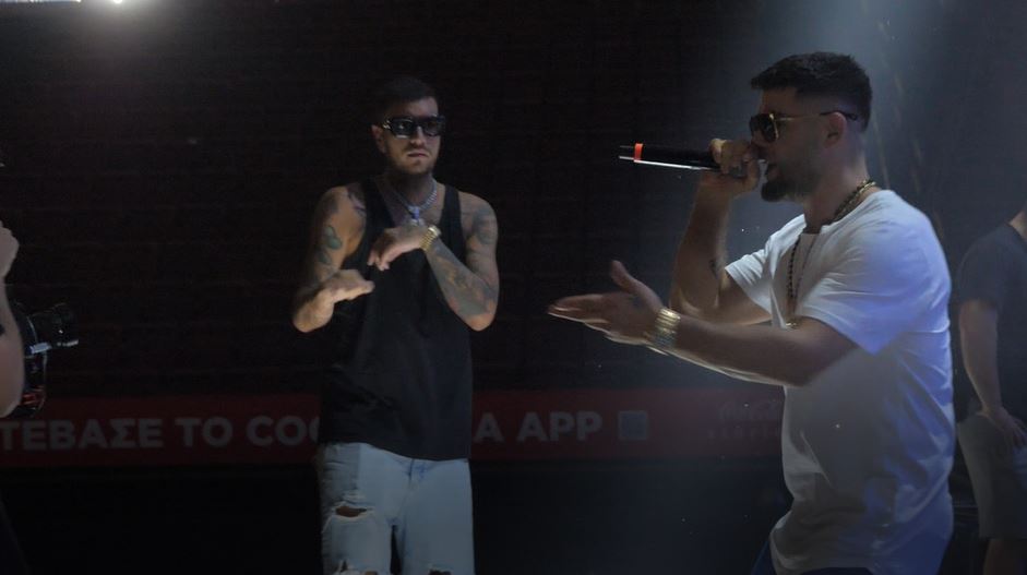 Ανδρική υπόθεση το act του SNIK και του Noizy στα Mad Video Music Awards 2019 by Coca-Cola!