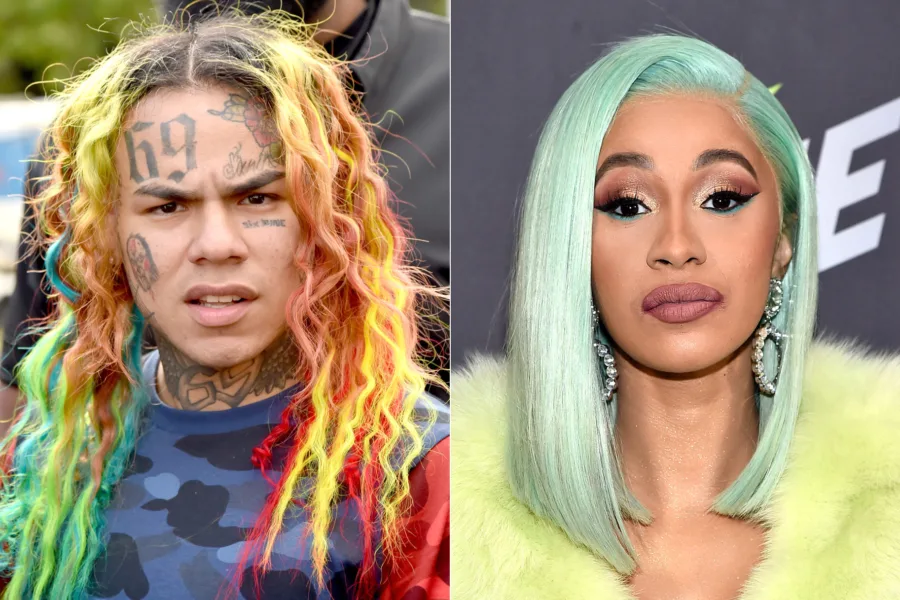 tekashi 6ix9ine κατηγορεί Cardi B