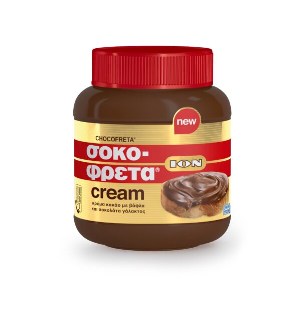 ΣΟΚΟΦΡΕΤΑ CREAM – Η μία και μοναδική ION Σοκοφρέτα, τώρα και σε κρέμα!