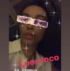 Η Ελένη Φουρέιρα σε Instagram story με το φίλτρο του Αναστάσιου Ράμμου.