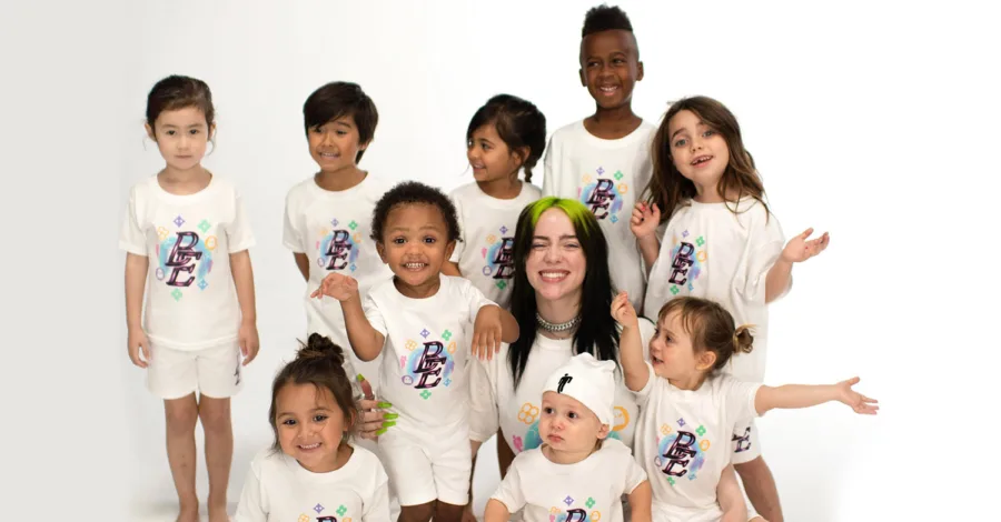 Η Billie Eilish παρουσιάζει συλλογή ρούχων για παιδιά