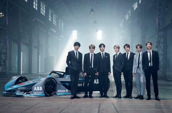 H BTS γίνονται πρεσβευτές της Formula E για το περιβάλλον