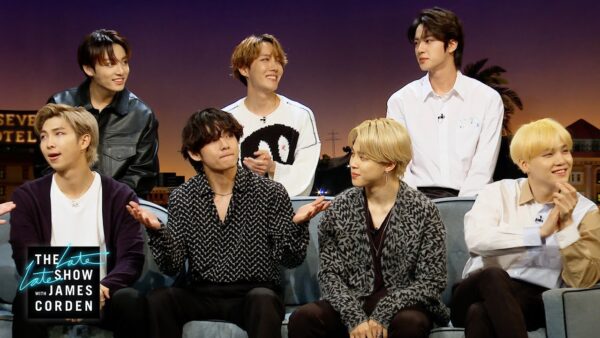 Το εντυπωσιακό show των BTS «έκλεψε» την παράσταση στην εκπομπή του James Corden!