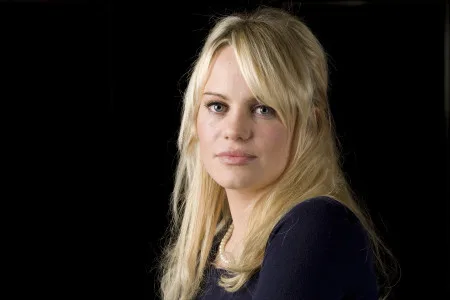Η Ουαλή τραγουδίστρια Duffy στα στούντιο του BBC Maida Vale στο Λονδίνο πριν από συναυλία της.