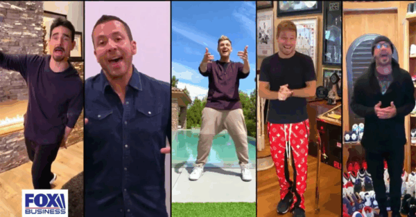 Οι Backstreet Boys χαρίζουν στο κοινό τους μία home edition εκτέλεση της επιτυχίας “I Want It That Way”!
