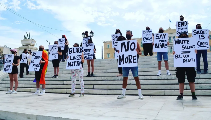 Athens Pride: Συμβολική Διαμαρτυρία Αλληλεγγύης στο κίνημα Black Lives Matter