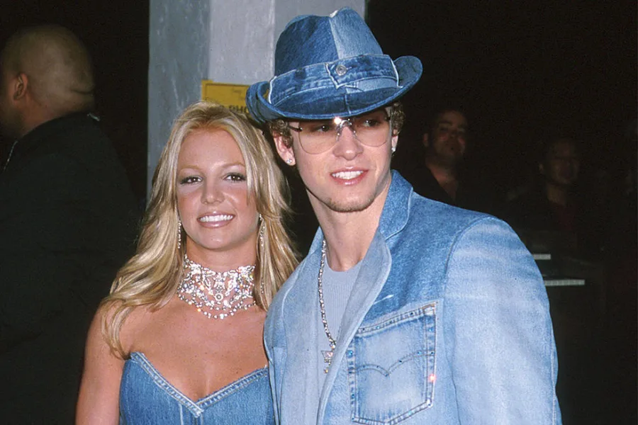 Η Britney Spears και ο Justin Timberlake με denim σύνολα.