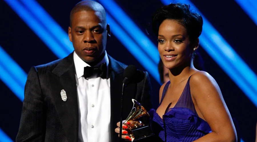 Η Rihanna και ο Jay-Z στα βραβεία Grammy