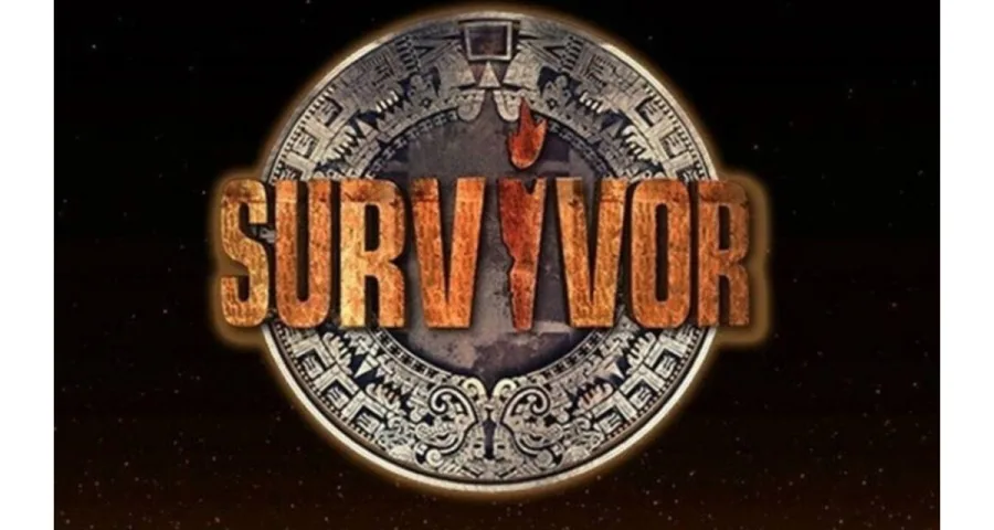 Το λογότυπο του Survivor σε φόντο με αρχαίο κυκλικό δίσκο.