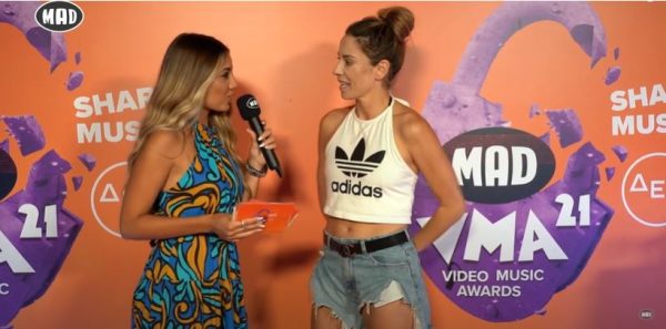 Mad VMA21 από τη ΔΕΗ: Τι είπε η Chali Jennings για την Eurovision;