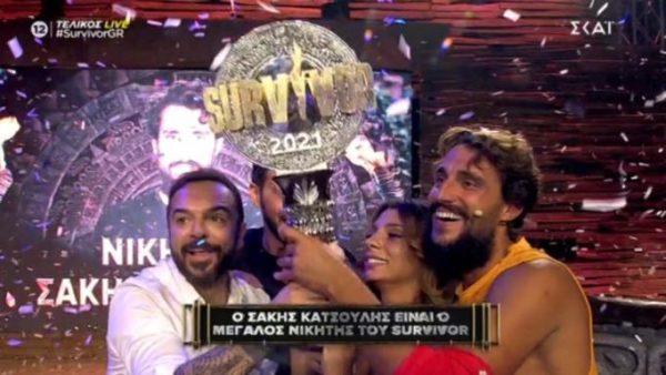 Survivor: Νικητής ο Σάκης Κατσούλης!