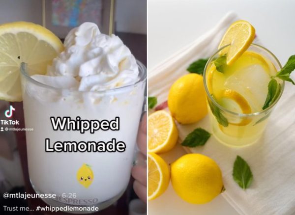 Whipped Lemonade: Η συνταγή της viral λεμονάδας στο TikTok!
