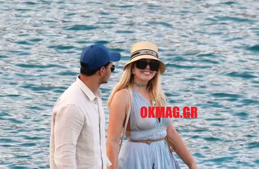 Η Tiffany Trump και ο Michael Boulos στη Μύκονο.