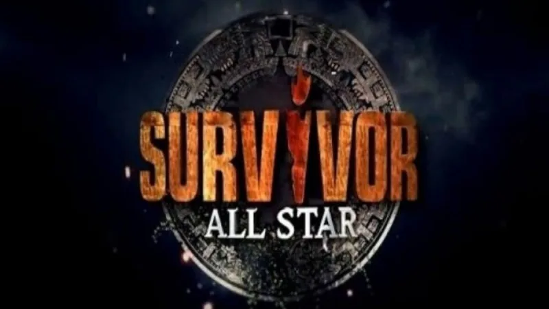 Το λογότυπο του Survivor All Star σε σκούρο φόντο.