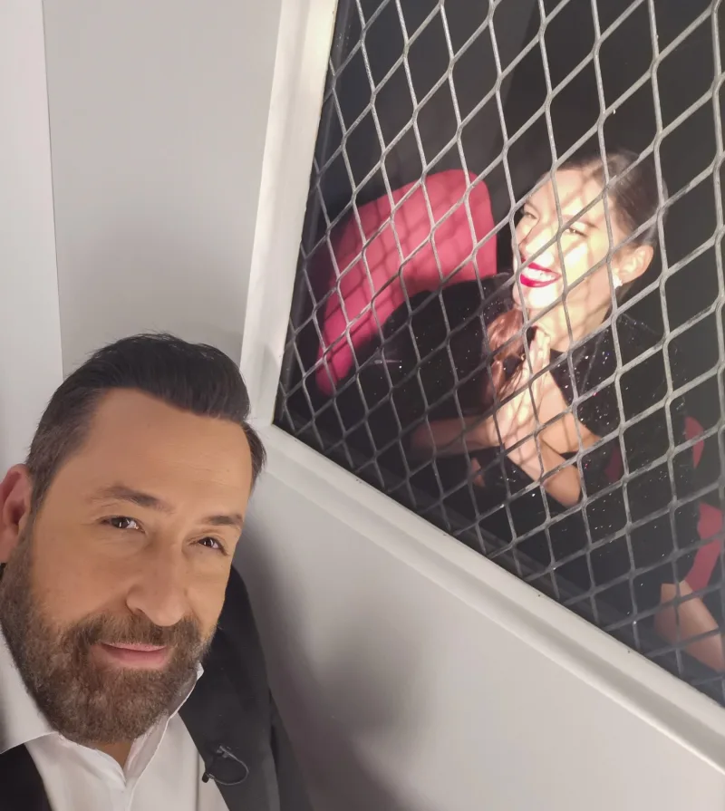 Ο Θέμης Γεωργαντάς και η Χαρά Παππά στο After Dark.