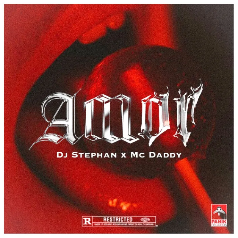 Εξώφυλλο του single Amor από τους DJ Stephan και Mc Daddy.