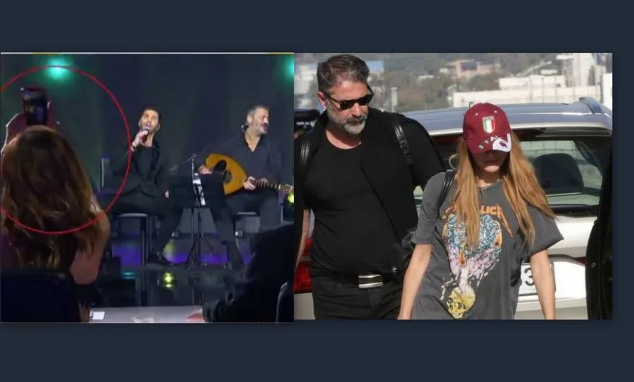 Η Δέσποινα Βανδή σε βιντεοκλήση και η Shakira με καπέλο και t-shirt Metallica.