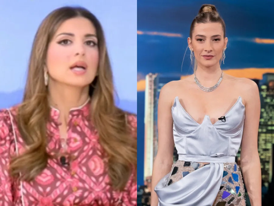 Η Σταματίνα Τσιμτσιλή και η Ισμήνη Παπαβλασοπούλου σε κολάζ φωτογραφιών.