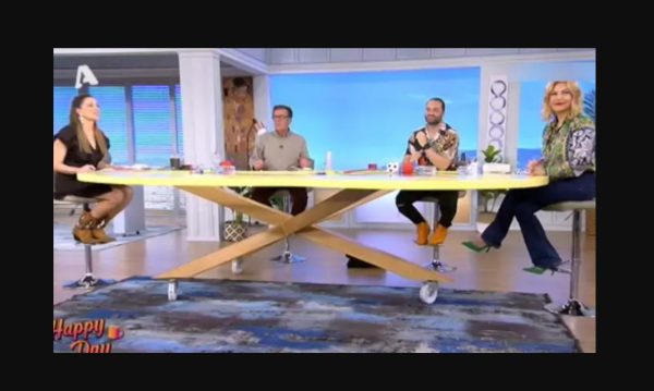 Happy Day: Το σκυλάκι του Παπανώτα τα… έκανε on air!