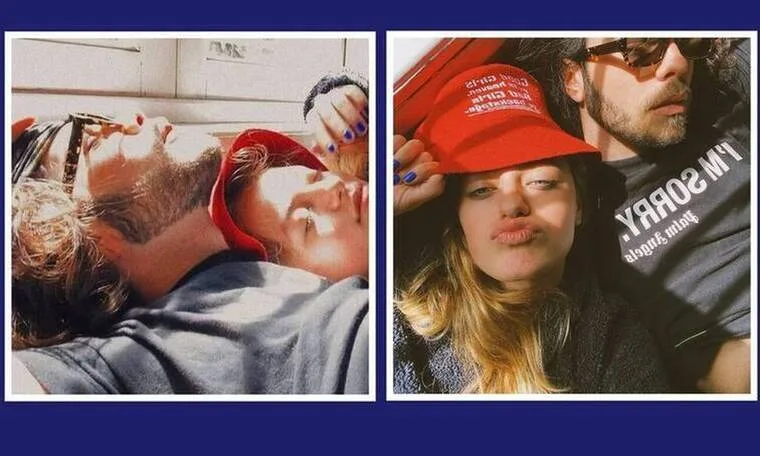 Ο Άγγελος Λάτσιος και η Γαία Μερκούρη σε κολλάζ φωτογραφιών.
