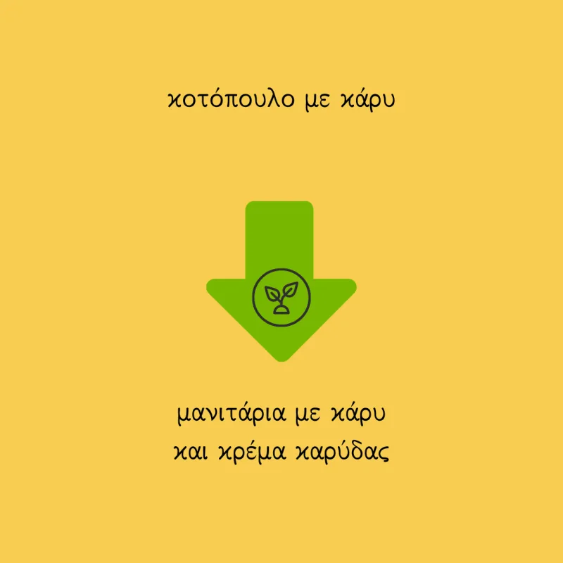 Γραφικό με κείμενο για τη μετάβαση σε vegan διατροφή.