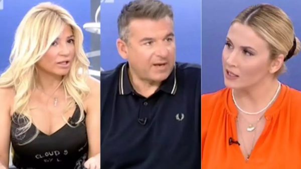 Γιώργος Λιάγκας σε Φωτεινή Πετρογιάννη: «Μας το παίζεις μάγκας μέσα στην εκπομπή;»