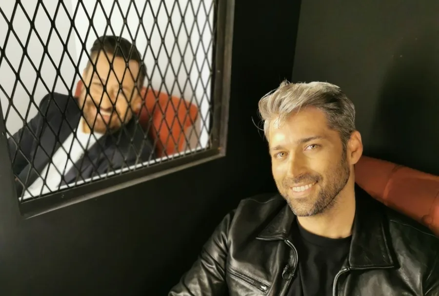 Ο Θέμης Γεωργαντάς και ο Αλέξης Παππάς στο After Dark