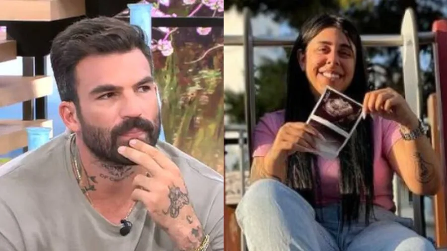 Ο Δημήτρης Αλεξάνδρου και η Super Κική σε κολλάζ φωτογραφιών.