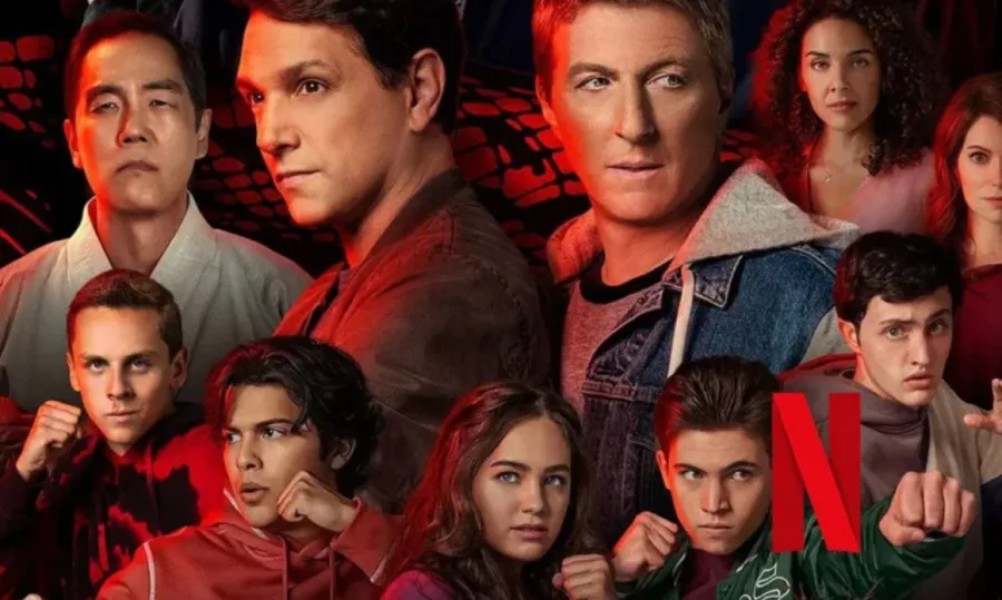 Πρωταγωνιστές σειράς του Netflix σε ομαδική αφίσα.