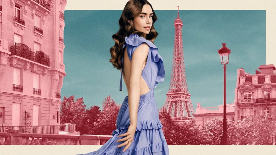 Η Lily Collins ως Emily Cooper στο Παρίσι
