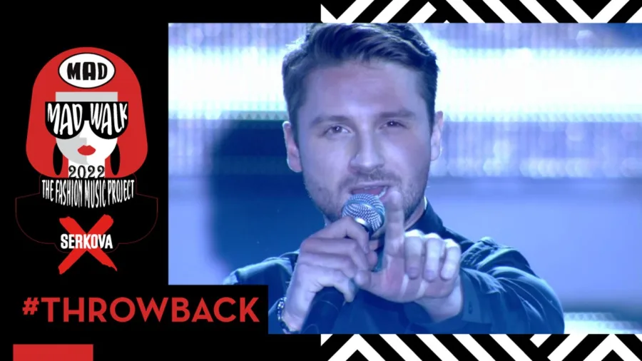 Ο Sergey Lazarev τραγουδάει στη σκηνή του MadWalk.