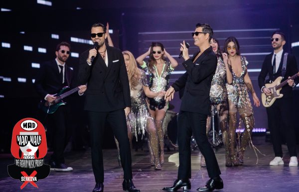Σάκης Ρουβάς & Κωνσταντίνος Αργυρός for Mondo – Σοκ | MadWalk 2022 by Serkova