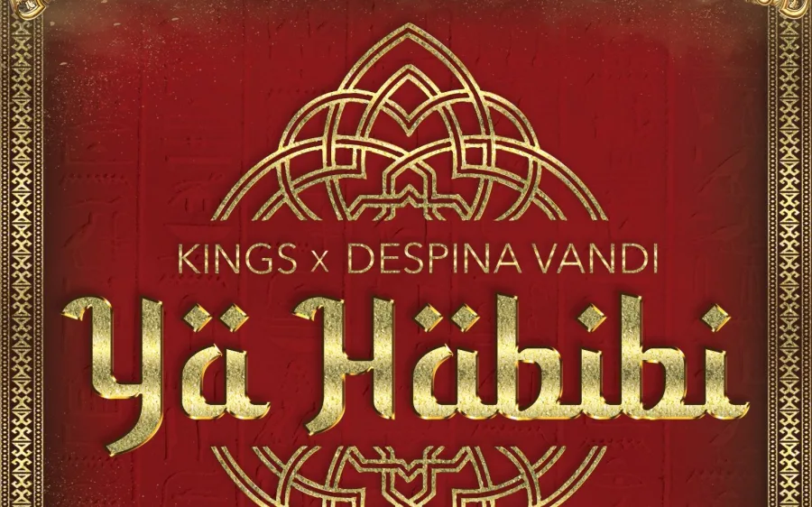 Εξώφυλλο του τραγουδιού Ya Habibi από τους Kings και τη Δέσποινα Βανδή.
