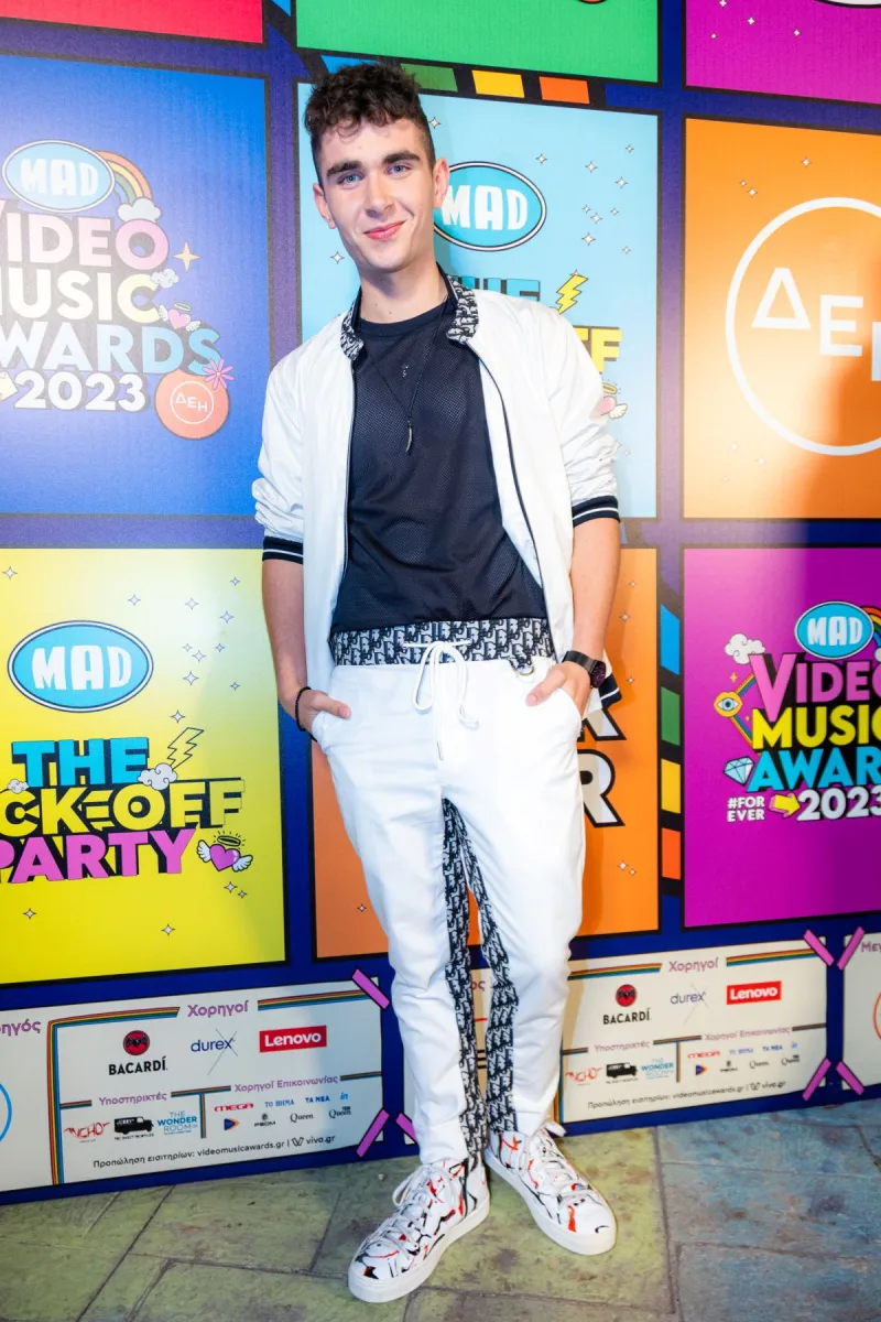 Καλλιτέχνης στο Kick Off Party των Mad Video Music Awards 2023.