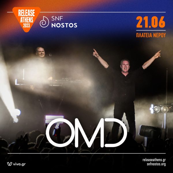 Release Athens X SNF Nostos: Οι Orchestral Manoeuvres In The Dark θα πλαισιώσουν Röyksopp και M83