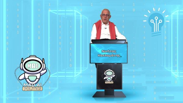 MAD AI Vs Politics: Ο Νικήτας Κακλαμάνης είναι ένας αιώνιος έφηβος