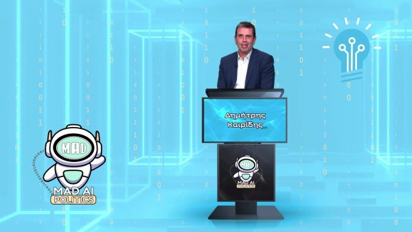 MAD AI Vs Politics: Τι θα έκανε ο Δημήτρης Καιρίδης εάν ήταν αόρατος για μία ημέρα;