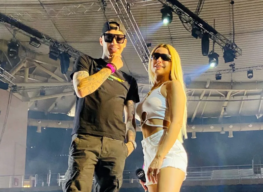 Η Josephine και ο Trannos σε πρόβες για τα Mad VMA 2023.