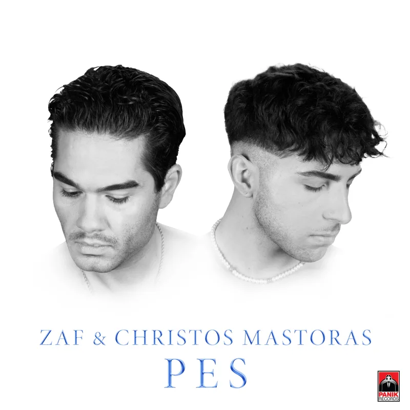 ZAF και Χρήστος Μάστορας στο εξώφυλλο του single Πες.