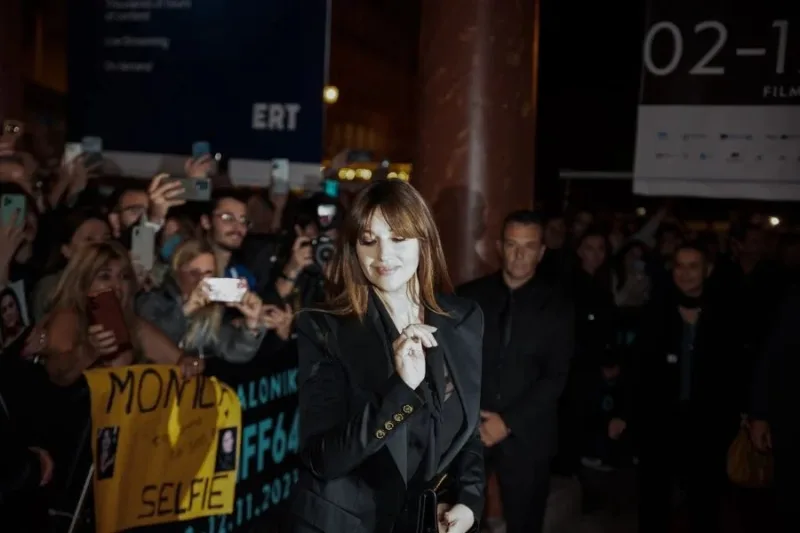 Η Monica Bellucci στο Φεστιβάλ Κινηματογράφου Θεσσαλονίκης.
