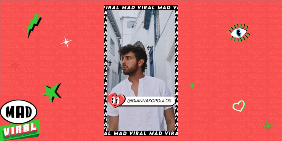 Ο @giannakopoulos σε φωτογραφία για το Mad Viral.