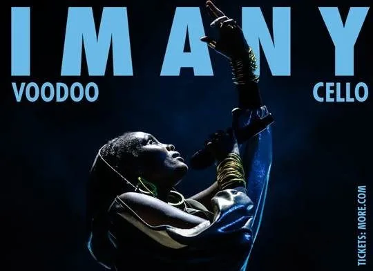 Η Imany στη σκηνή για την περιοδεία Voodoo Cello.