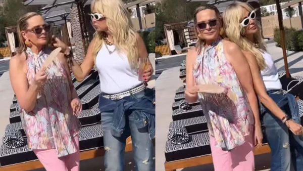 Ο χορός της Άννας Βίσση με την Kim Cattrall