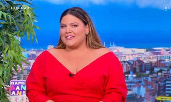 Δανάη Μπάρκα: «Φοράω το φόρεμα που φορούσα στην πρώτη εκπομπή της ζωής μου»