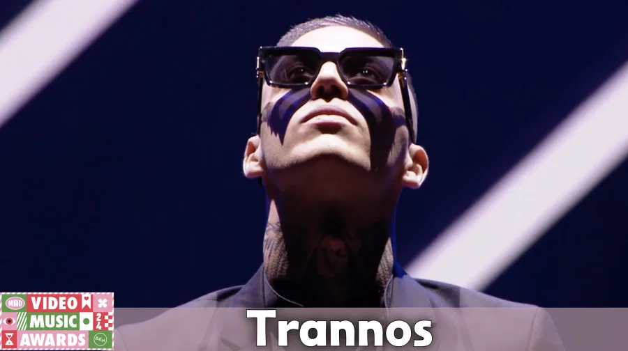 Ο Trannos στα Mad Video Music Awards 2024.