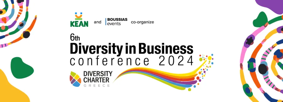Αφίσα για το 6ο Diversity in Business Conference 2024.