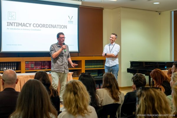 Παρουσίαση workshop για το Intimacy Coordination στις Νύχτες Πρεμιέρας.