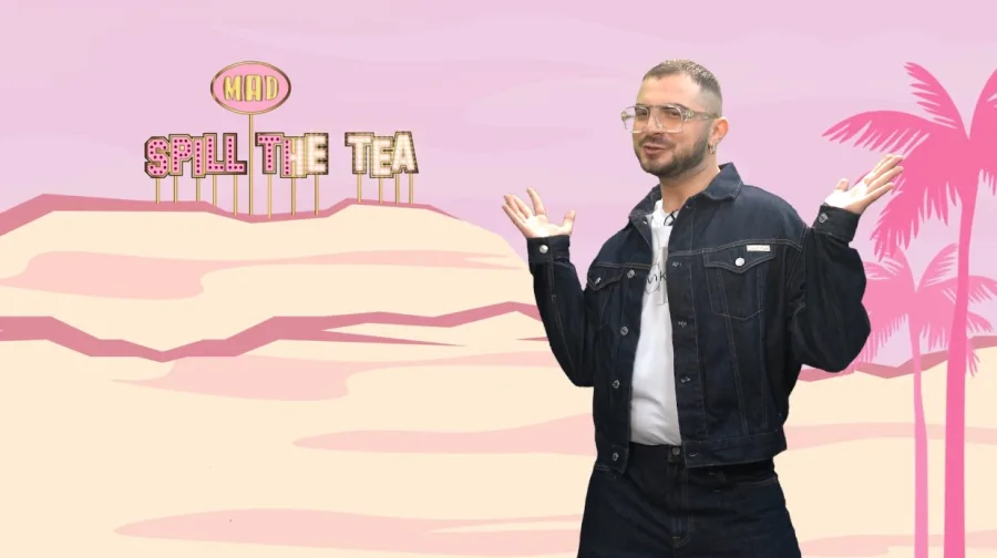 Ο Ανδρέας Ζωίτσας στην εκπομπή Spill The Tea του MAD.